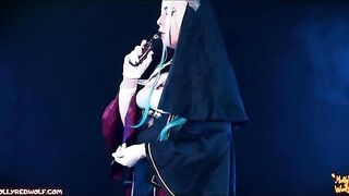 A nun punished me for my sin with a strapon, it was intense and wild!