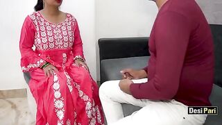 Desi Pari fucks her stepbrother with a juicy pussy and big tits in HD