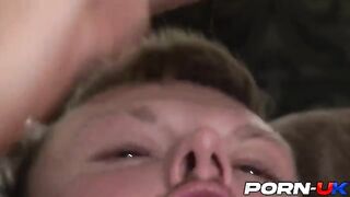 A cute Polish girl, Misha Cross, has sex with a guy and sucks his dick deep