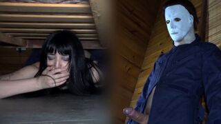 The sexy nurse got fucked on Halloween night