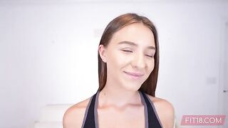 Cute amateur Ukrainian teen gets fucked on cam by Fit18 casting agent