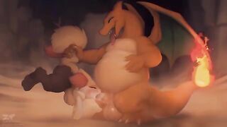 Hentai Porn with Fire-type Pokémon and Cartoons of POKEMON SEX GAME SCENES