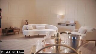 Gorgeous petite Xxlayna hungers for the biggest black cock, and she gets it good