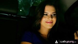 The mean stepsister Keisha Grey forces her stepsister to engage in intense intimate acts
