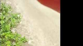 A girl was picked up in the park and received a cumshot inside her