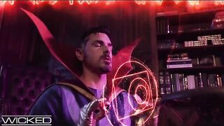Ms. Marvel has sex with the magical Dr. Strange’s cock
