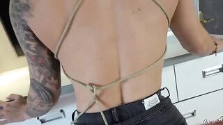 My stepbrother dry humps me wearing sexy short jeans