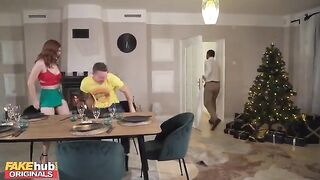 The whole family gets kinky at Thanksgiving dinner