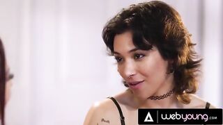 Romantic Brooklyn Gray has passionate sex with her girlfriend
