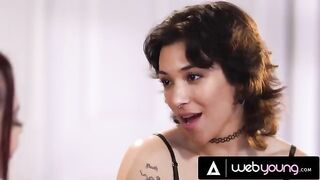 Romantic Brooklyn Gray has passionate sex with her girlfriend