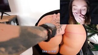 A courier delivered a parcel and his wife got an anal creampie