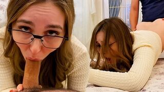 A stepson has a steamy encounter with his stepmom, using his dad's Viagra
