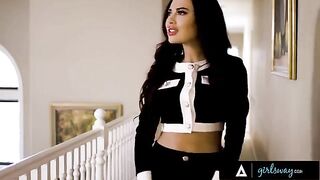 Bella Rolland cheats on her GF with her stunning mistress Bunny Colby