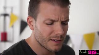 You fucked me until I was satisfied! You're the best stepbro, praises Molly Little
