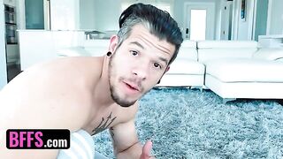 Besties Bambi Black, Demi Sutra, and Megan Winters enjoy a hardcore fuck session