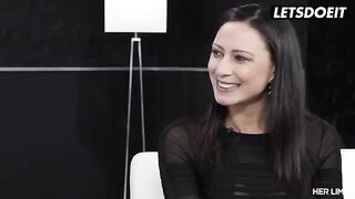Brunette beauty Cassie Del Isla in hard anal action