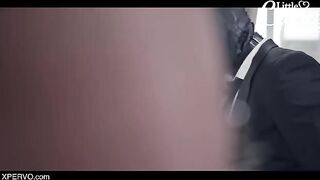 A dominatrix cheats on her husband, tying him up and taking control