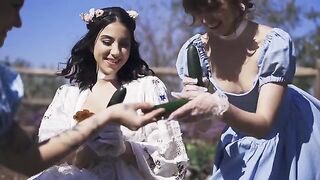 Once upon a time, Riley, Ryan, and Lena had a threesome in the park