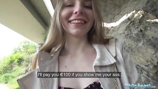 A long-haired Ukrainian girl agreed to sex with a stranger for money