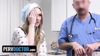 Teen needs medical check after intense creampie scene