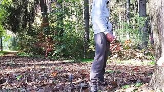 Stranger's cock flashing leads to intense public titty fuck