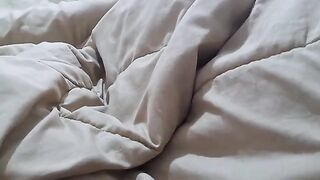 My hot stepmom and I share a bed and engage in intimate acts