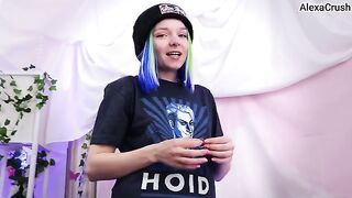 Your roommate makes you cum by jerking off and following her instructions