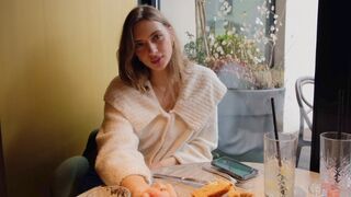 Romantic dinner at home ended with amazing sex, just like a fairy tale