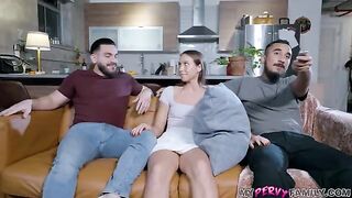 I Fucked Around With My Hot Stepsis While Her Husband Was Beside Her