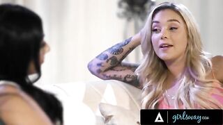 Kali Roses and Violet Myers in sensual 69 pose