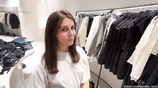 Fitting room cheating with a girl who’s not my girlfriend