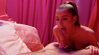 The slutty secretary Vanna Bardot wants a promotion and fucks her boss hard