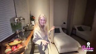 Hot babe gets a happy ending massage in BS AS