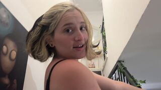 The housewife prefers to receive a cock instead of money