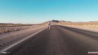 Freya Parker gets fucked after skating and taking off her clothes