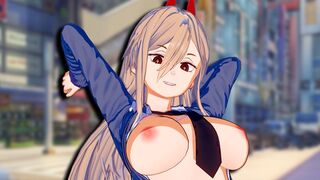 Chainsaw Man Power Hentai is a great anime porn video to watch