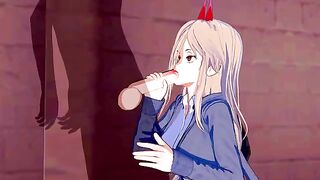 Chainsaw Man Power Hentai is a great anime porn video to watch