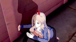 Chainsaw Man Power Hentai is a great anime porn video to watch