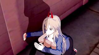 Chainsaw Man Power Hentai is a great anime porn video to watch