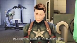 Agent Carter Examines Captain America’s Dick in a steamy scene