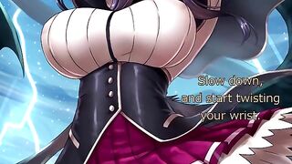 An affair with Akeno, a passionate and dominant encounter