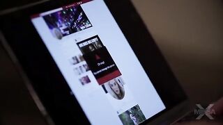 Pervert guy fucked his stepdaughter while she was texting with friends