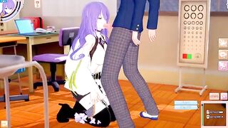 Play Koikatsu! to fuck big tits anime girl Moona Hoshinova