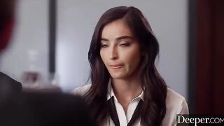 Anal queen Emily and Seth give in to their intense sexual tension