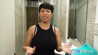 Amateur Latina stepmom Korin is craving intense anal action in this steamy homemade scene