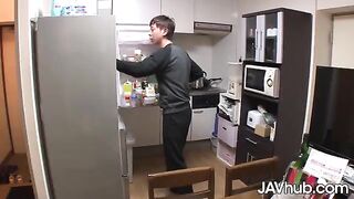 Amina Kiuchi gets her pussy full of cum by her friend in a steamy JAVHub scene