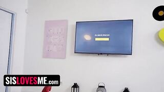 Stepbrother consoles his girlfriend Harlow West after a breakup full movie