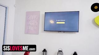 Stepbrother consoles his girlfriend Harlow West after a breakup full movie