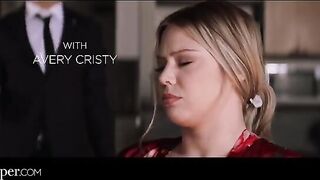 Avery from Deeper is watching her neighbor cheating with the hottie