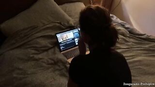 The best anal gift from stepmom on the special day in POV